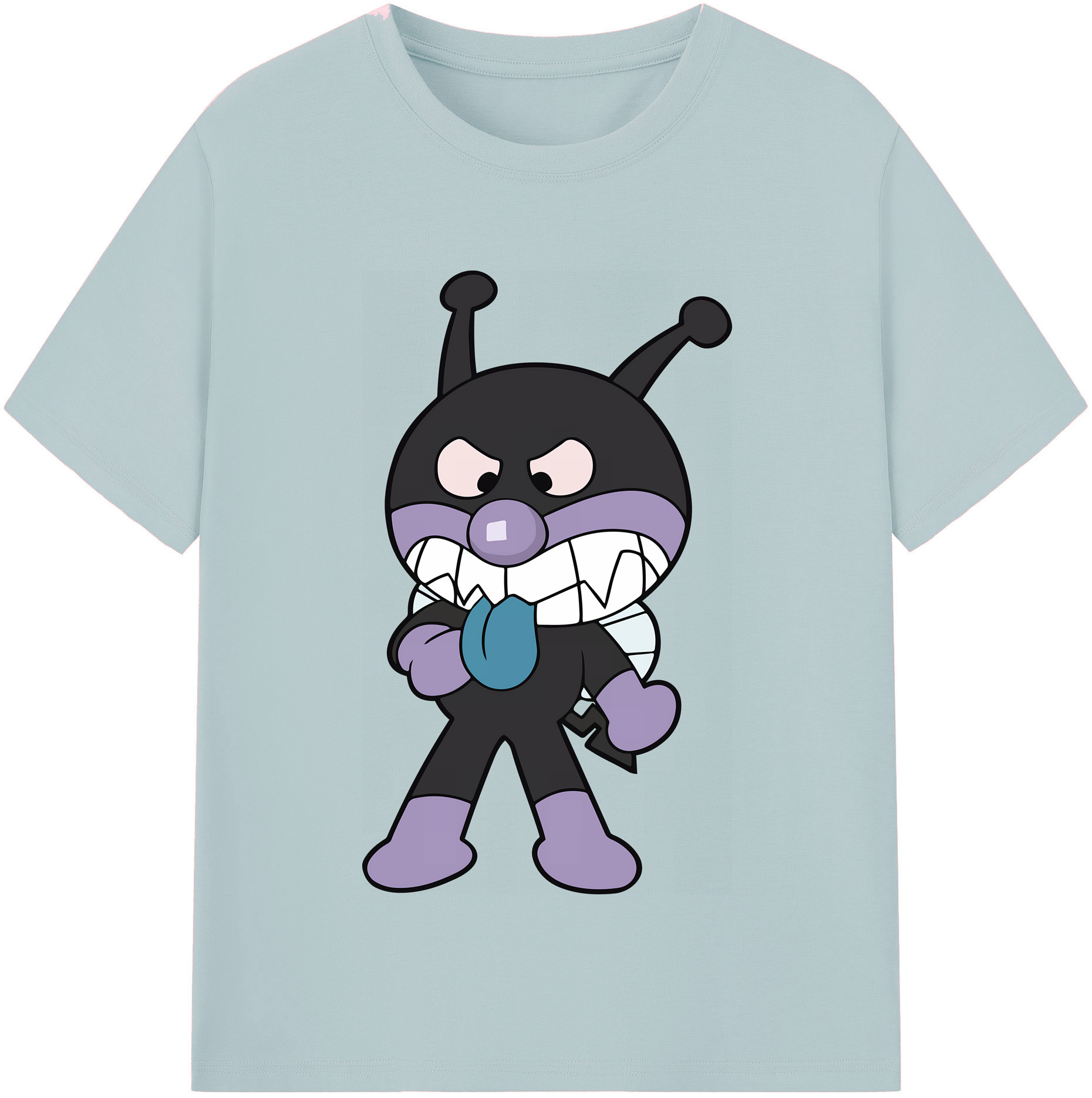 （画像用） アンパンマン Anpanman 綿100％半袖Tシャツ（フロントプリント）